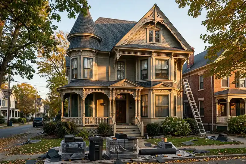 Asphalt Shingle Roof Replacement in Downtown Kearny, Kearny, NJ 07032