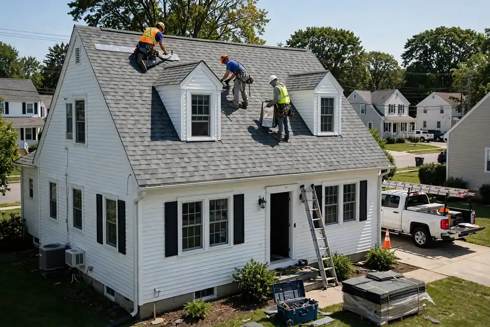 Reemplazamiento eficiente de la cubierta en el sur de Kearny, Kearny, NJ 07032