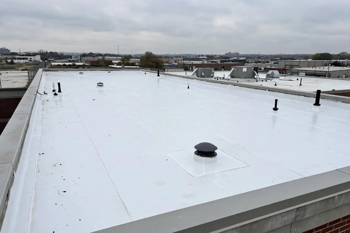 Reemplazo de techo plano (TPO & EPDM) en el centro de Kearny, Kearny, NJ 07032
