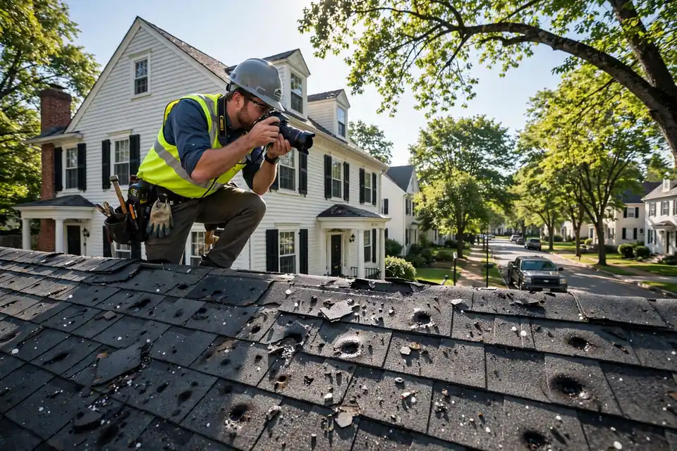 Reemplazamiento del techo del seguro en Harrison Avenue, Kearny, NJ 07032