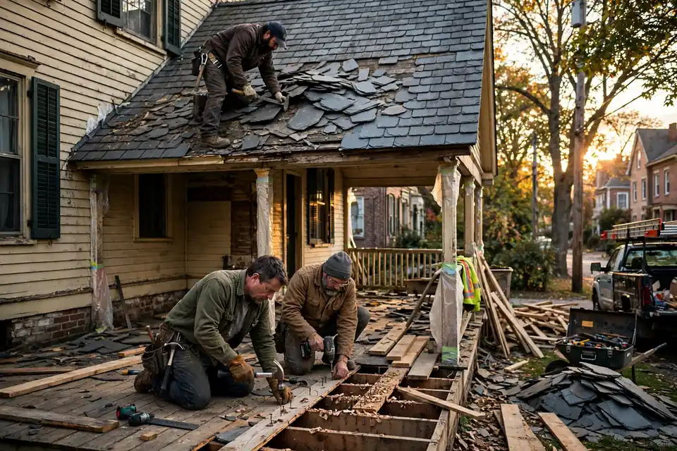 Tear-Off & Redecking en Arlington, Kearny, NJ 07032