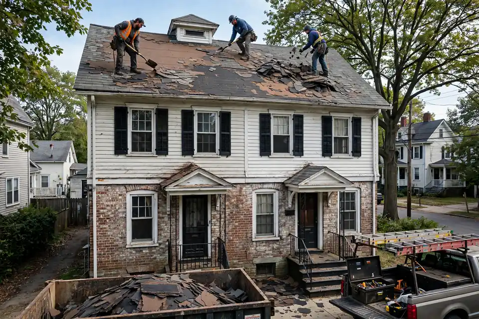 Tear-Off &amp; Redecking en Devon Street, Kearny, NJ 07032