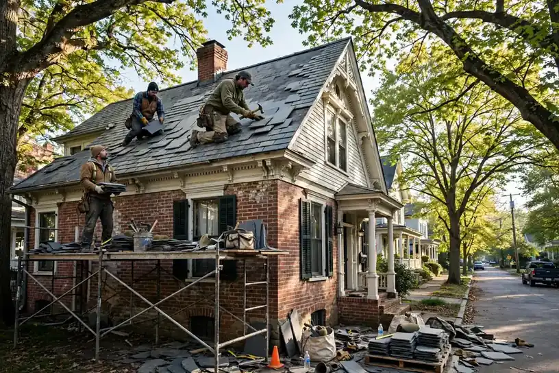 Slate Roof Replacement en Arlington, Kearny, NJ 07032