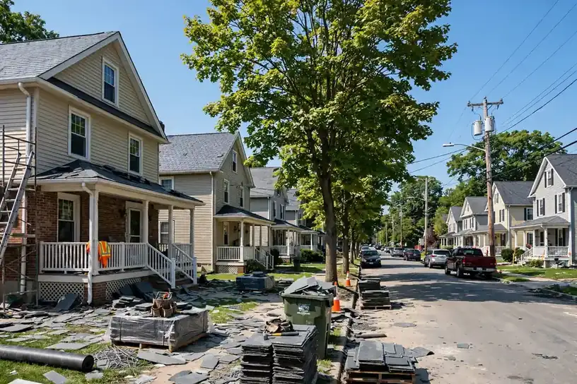 Slate Roof Replacement in Schuyler, Kearny, NJ 07032